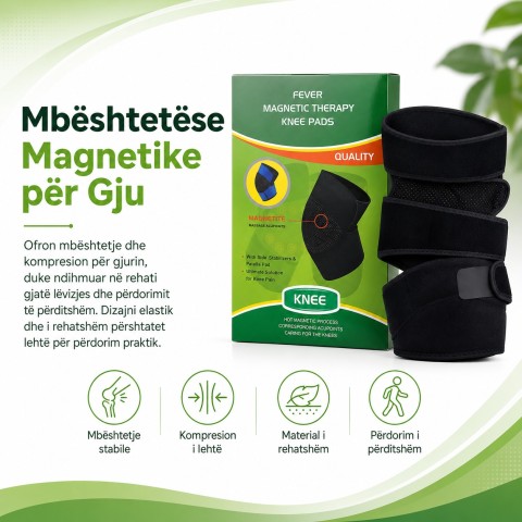 Mbështetëse për Gjurin me Ngrohje
