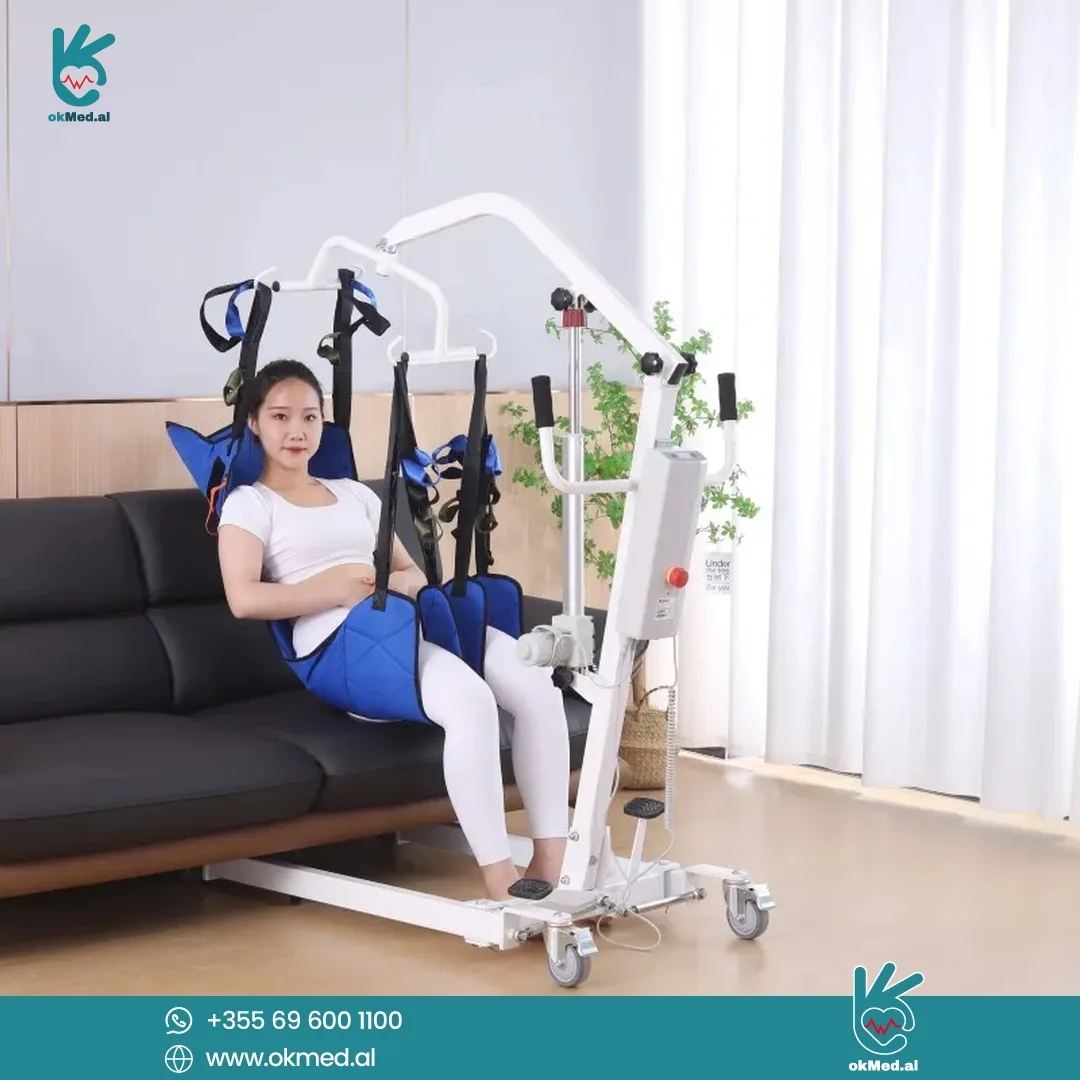 Electric Hoist for Lifting and Transferring Patients - Transfer & Hoists - okMed.al