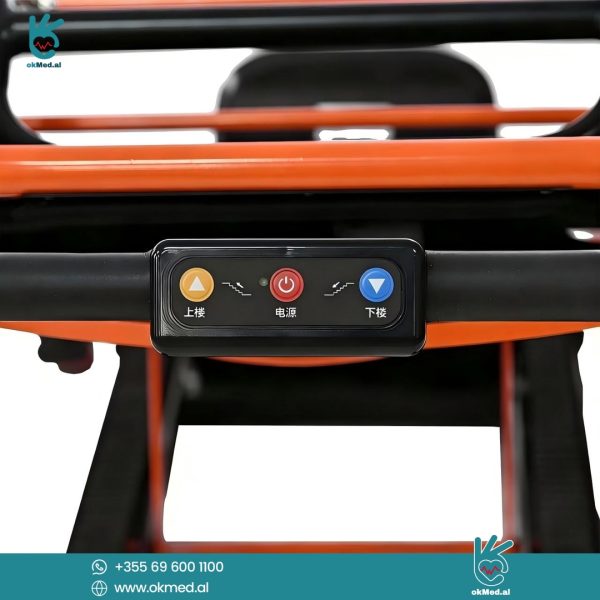 Karrocë Elektrike për Shkallë – Pajisje për Transportin e Pacientëve në Shkallë